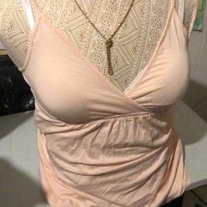 Peach colored top